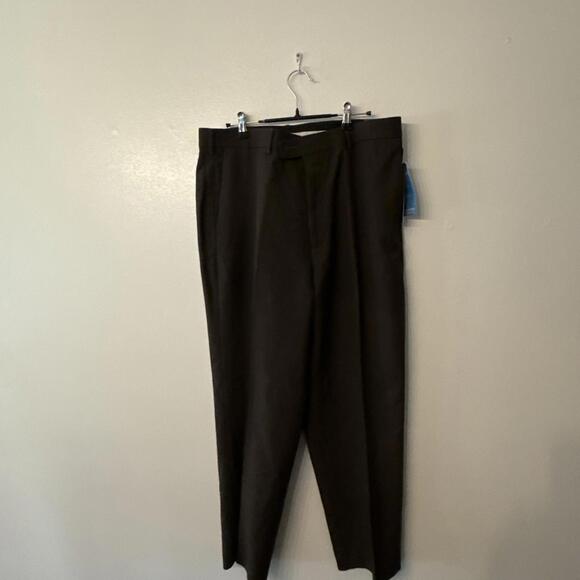 Perry Ellis Portfolio Dark Brown Dress Pants, Neo Luxe D11-32 - Picture 1 of 5